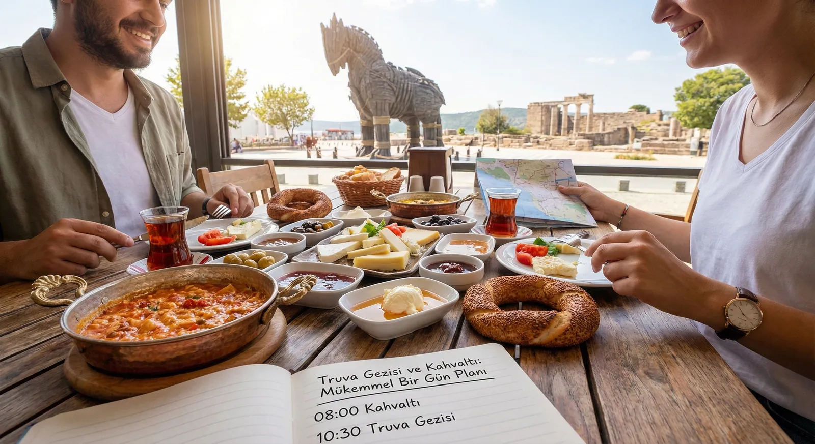Truva Antik Kenti Ziyareti + Kahvaltı Programı Önerisi